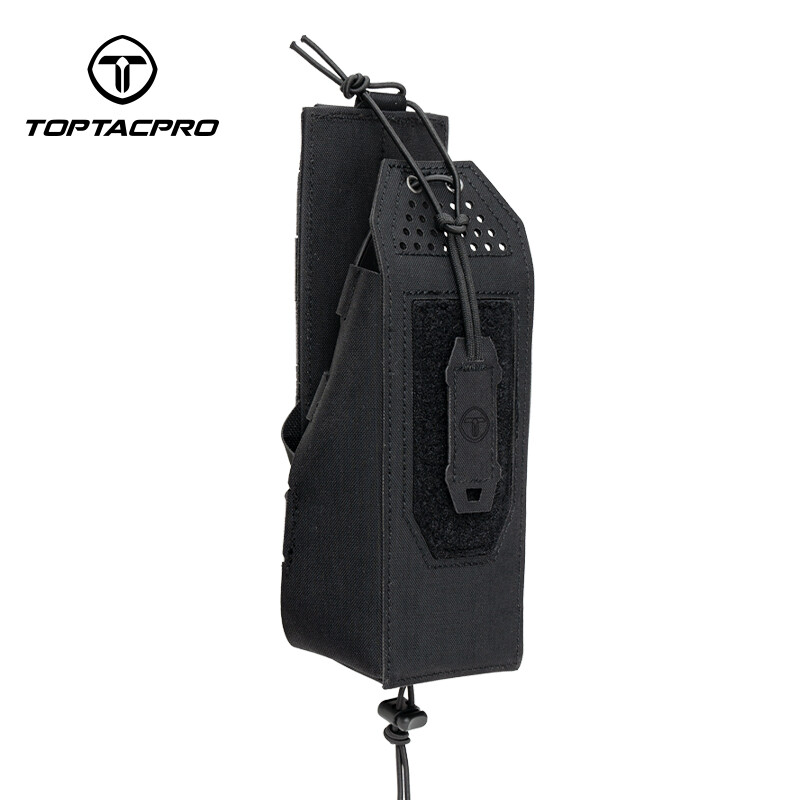 Poche Porte-radio Tactique TOPTACPRO – MOLLE Pour PRC148 152 MPU5 Camouflage