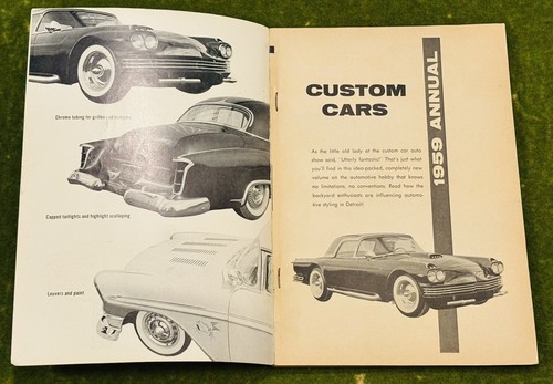 Custom Cars 1959 Annual Trend Book #175, 128 pages Rare, George Barris Feature - Picture 3 of 11