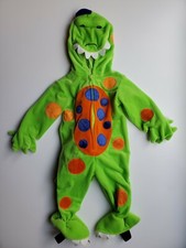 Koala Kids Green Dinosaur Zip Halloween Costume Size 6-9 Months