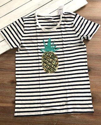 sequin pineapple shirt