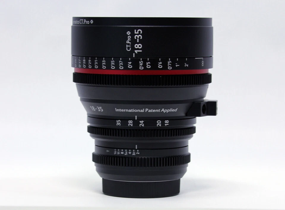 cine sigma 18-35mm t2 canon ef mount parfocal full manual har stops de clicked - Image 3 of 4