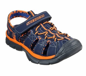 skechers sandals orange