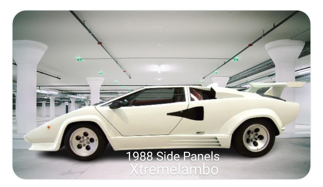 Lamborghini Countach 1988 Side Panels