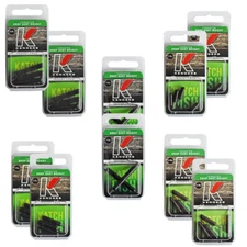 2 Pack LOTS Tungsten Black Skinny Drop Shot Weights - Kenders