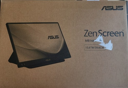 ASUS ZenScreen MB166C 15.6 in 1920 x 1080 Widescreen IPS Monitor 90LM07D3-B011B0