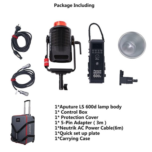 Aputure LS 600d V-Mount Standard Professional 600W Daylight 5600K LED Video Ligh - Picture 3 of 12
