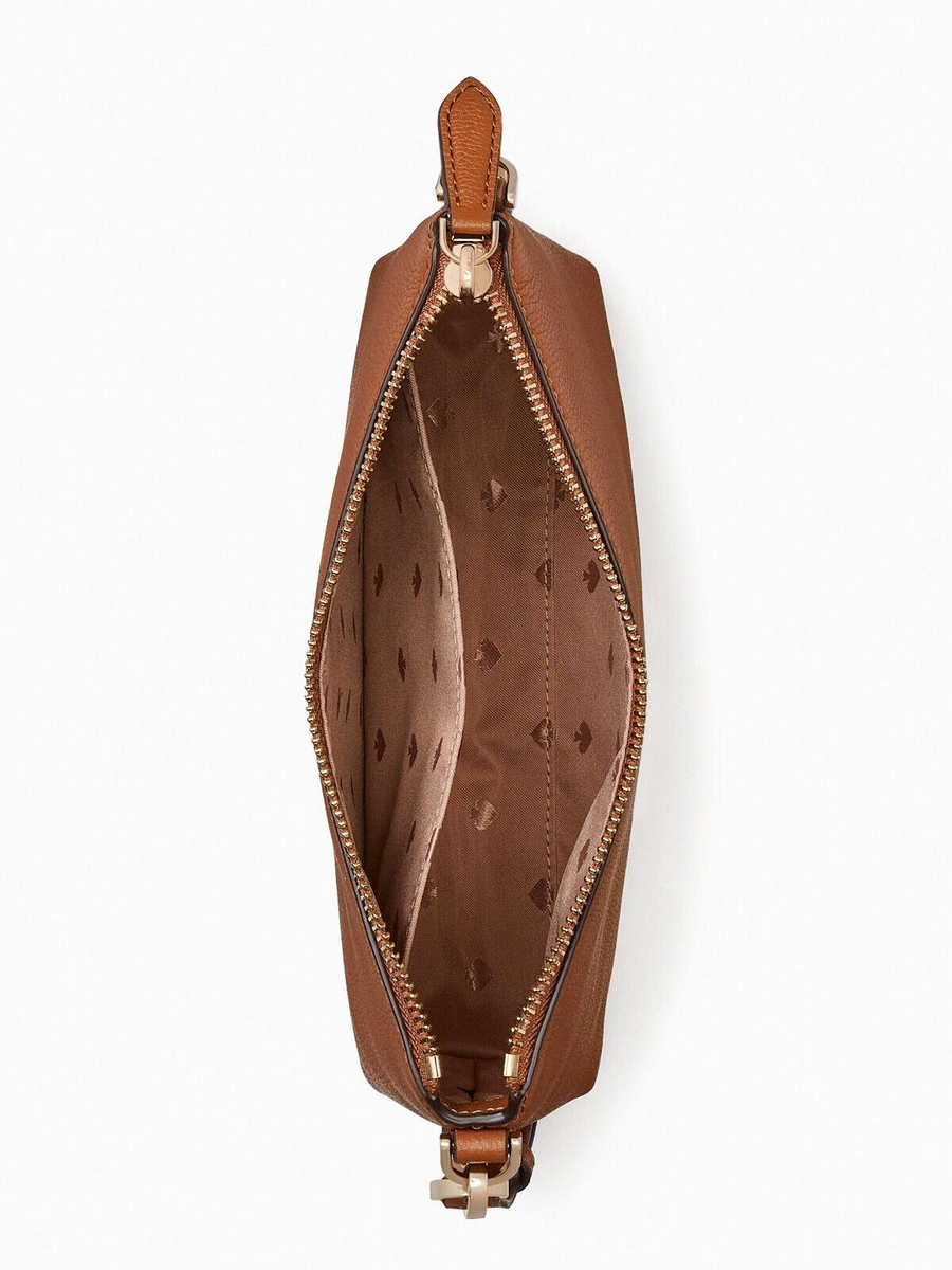 Kate Spade Bailey Crossbody Brown Leather K4651 Warm Gingerbread
