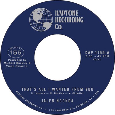 Jalen Ngonda - That's All I Wanted From You / So Glad I Found You Vinyl 0903761