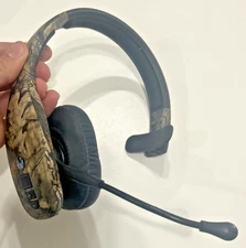 BlueParrott B450-XT Noise Cancelling Wireless Bluetooth Headset Camo w/ Ear Muff
