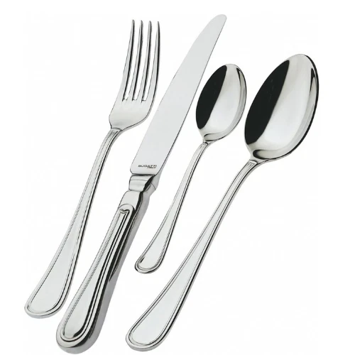 BUGATTI Glamour - 3U Set Coltelli da Formaggio, Acciaio