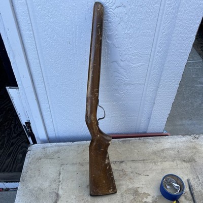 Gun Stock Unkown Wood Rifle  Shooting Gallery Parts Arcade Game Of64-3