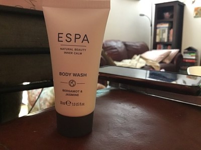 NEW Luxury ESPA Natural Beauty Inner Calm Body Wash Bergamot and Jasmine 30ml!