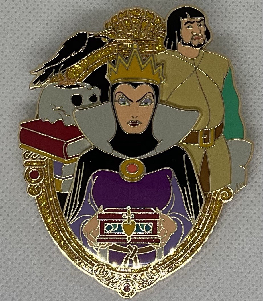 Evil Queen and Huntsman Disney Villains Cluster Disney After Dark Jumbo Pin