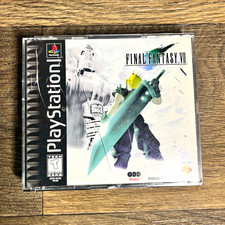 Final Fantasy VII + Tactics PS1 Lot 4 Discs Manual FF7 Disc 1 & 3