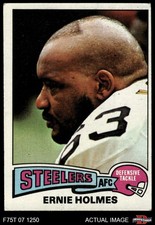 1975 Topps #328 Ernie Holmes Steelers RC Texas Southern 3 - VG