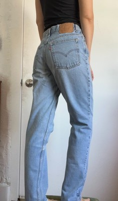 Vintage Levis 512 Jeans Womens 10 Reg Slim Fit Tapered Leg