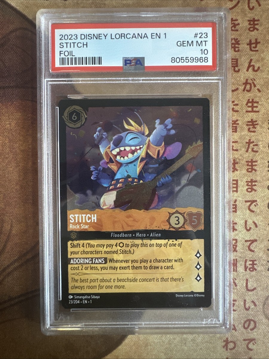 Stitch - Rock Star 23/204 The First Chapter Cold Foil for