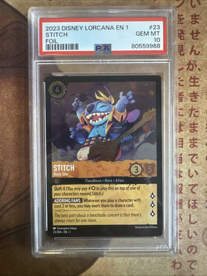 【psa10】スティッチ　エンチャンテッド ディズニー　ロルカナ ロルカナ スティッチ エンチャンテッド ディズニーロルカナ