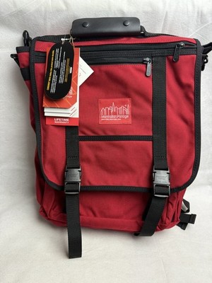 Manhattan Portage Laptoptasche groß City Kuriertasche, Schultergurt, Rucksack