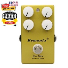 Demonfx Jan Ray Gun Overdrive Captures Those Classic Tones Guitar Effect Pedal