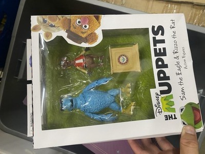 NEW Diamond Select Toys Disney The Muppets SAM THE EAGLE & RIZZO THE RAT Figures