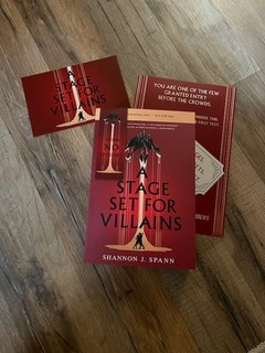 A STAGE SET FOR VILLAINS BY SHANNON J. SPANN (ARC) (PAPERBACK)
