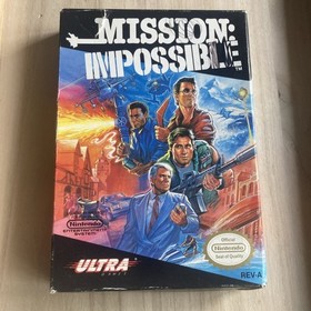Mission: Impossible (NES Nintendo Entertainment System) *FOAM BlOCK SIN FUNDA*