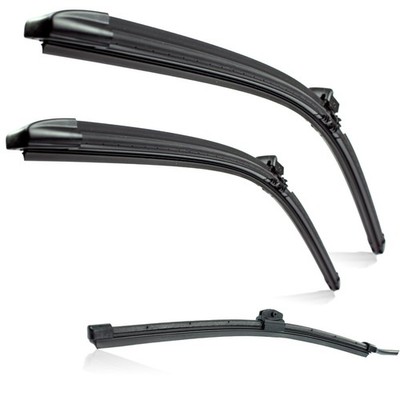 Fit Volvo V60 2018-on Heated Water Spray Front and Rear Wipers HY-093-D+093RB