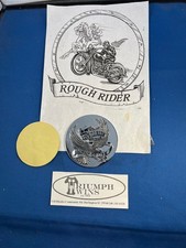 Live to Ride Stick on Chrome Medallion 3 1/2 ...