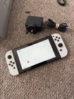 Nintendo Switch Console Bad Condition But Working White Joy Cons