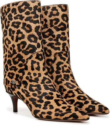 Franco Sarto Women's Alberta Pointed Toe Mid Calf Boot