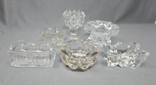 Set 6 Assorted  Master Glass Salts