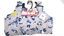 Fruit of the Loom Women's Tank Style Cotton Sports Bra, 3-Pack 360 Stretch SZ 40