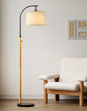 Dimmable Floor Lamp for Living Room, 65" Tall Metal Standing Lamp with LED Bulb,