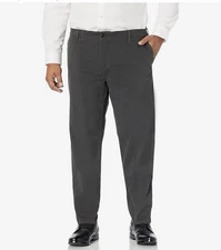 Dockers Men's Straight Fit Ultimate Chino Smart 360 Flex Dark Gray  Size 60x32
