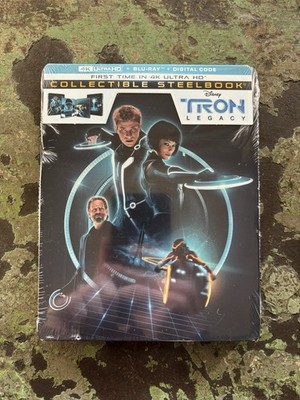 Tron: Legacy 4K Limited Edition Steelbook (4K UHD + Blu-ray + Digital) BRAND NEW