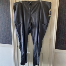 Cherokee Revolution WOMENS PEWTER GR Modern Classic Scrub Pants WW120 SZ 4XL NWT