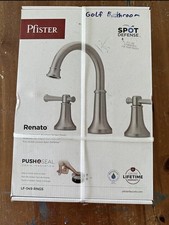 Pfister Rancho Spot Defense Brushed Nickel 4-in centerset Bathroom Faucet