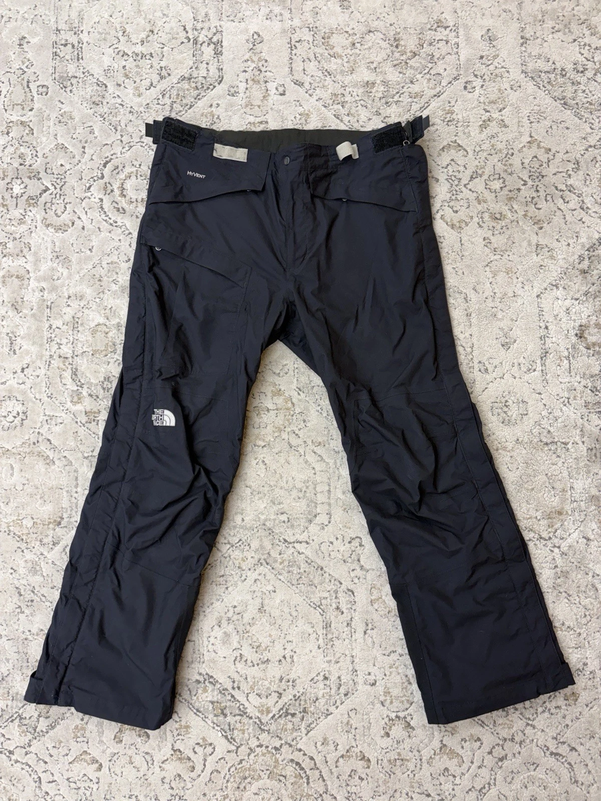 The North Face HyVent Snowboard Ski Winter Pants Mens Black Size L
