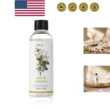 Reed Diffuser Oil Refill/White Jasmine/3.38oz（100ml/1 Pack/Scented Oil Refill...