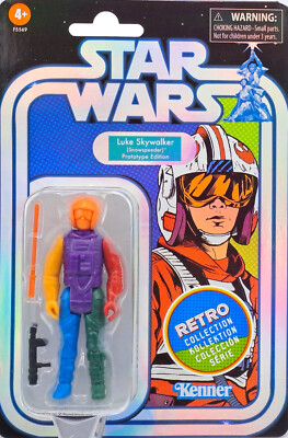 LUKE SKYWALKER PROTOTYPE FIGUR VARIANTE 3 STAR WARS THE RETRO COLLECTION HASBRO