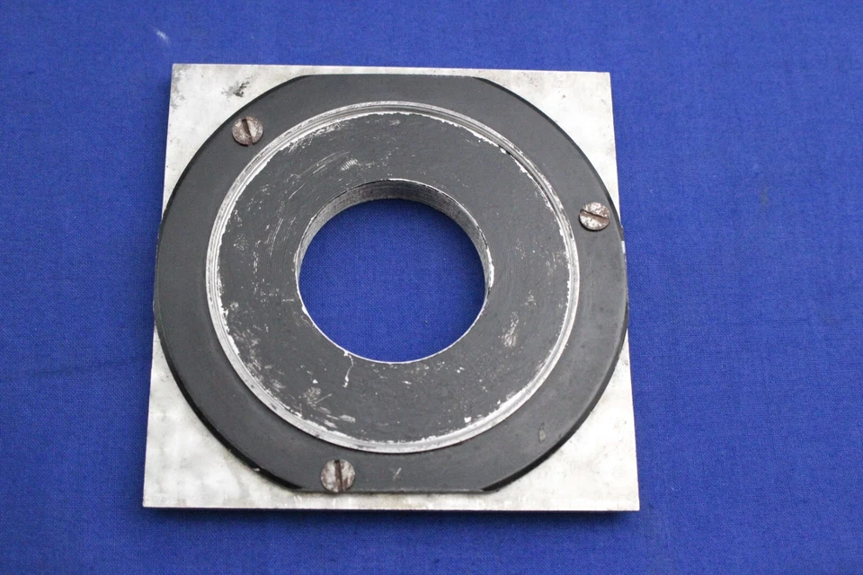 TARJETA DE LENTE DE GRAN FORMATO HECHA A MEDIDA, ENFOQUE AJUSTABLE, 4"X 4". LEER PARA DETALLES Foto 2 de 4