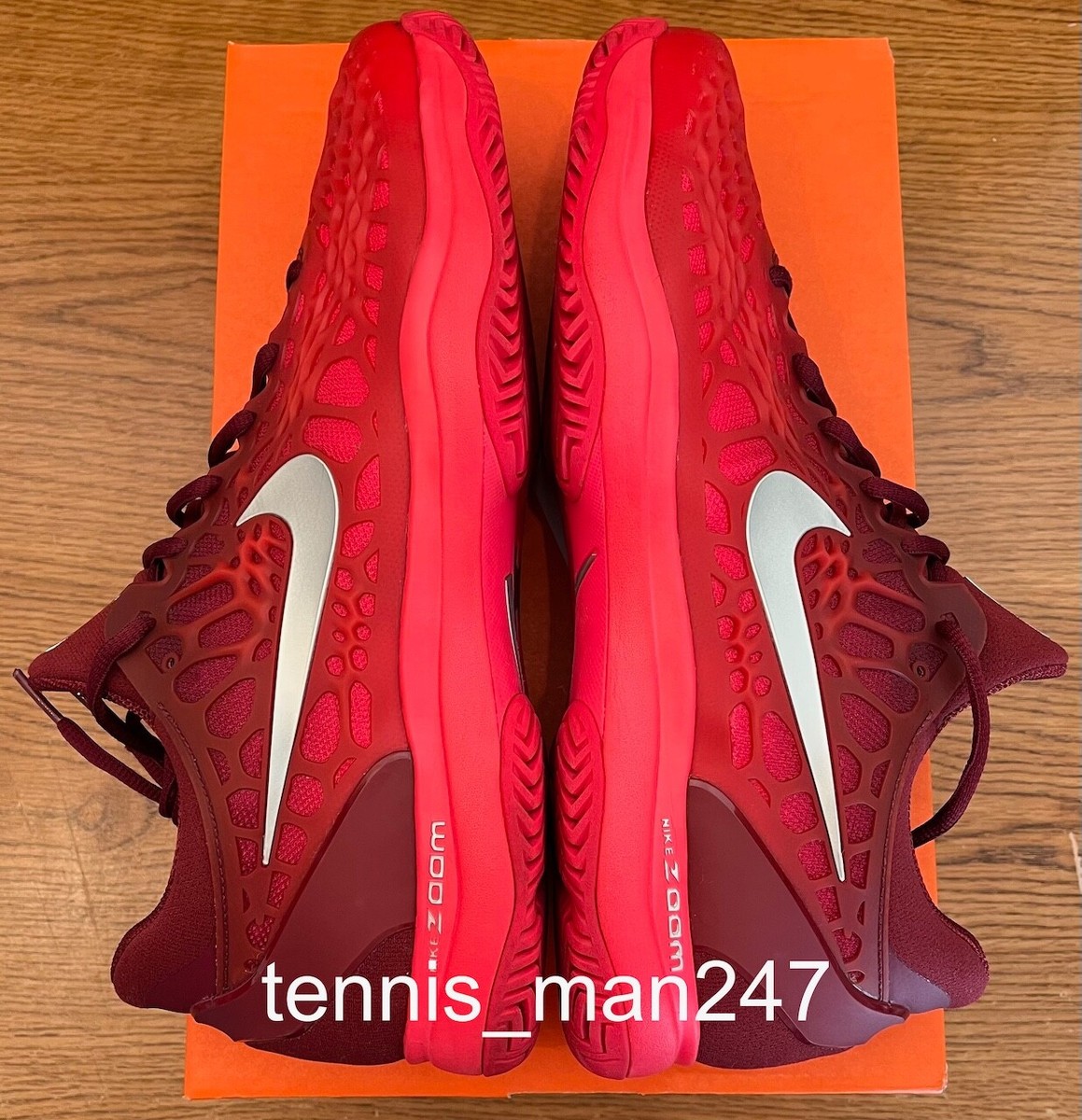 Nike Court Zoom Cage 3 HC Tennis Shoes Kyrgios PE PROMO 12.5 Nike Court Zoom Cage 3 HC Tennis Shoes Kyrgios PE PROMO 12.5