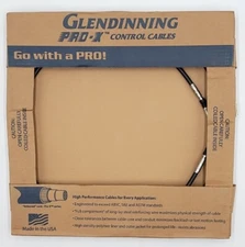 Glendinning PRO-X A7100/22 Honda 24922-ZY3-7100 Marine Control Cable Throttle