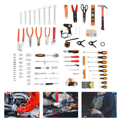 Trolley Case Tool Box Set Household Hand Tool Kit Mixed Hand Tool Kit 187pcs