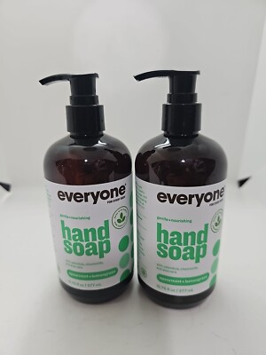 Everyone Hand Soap - Spearmint + Lemongrass - 12.75 Oz. Ea. (2 Pack)