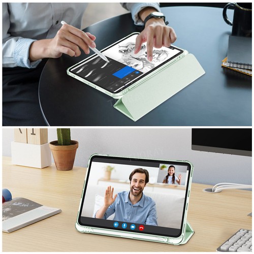 Case for iPad 7/8/9th 10.2 Air 4 5 6 Pro 11'' 13'' 2024 Smart Leather Flip Cover - Picture 22 of 87