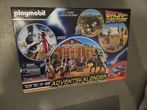 Playmobil 70576 Zurück in die Zukunft Adventskalender NEU OVP Back To The Future - Bild 1 von 1