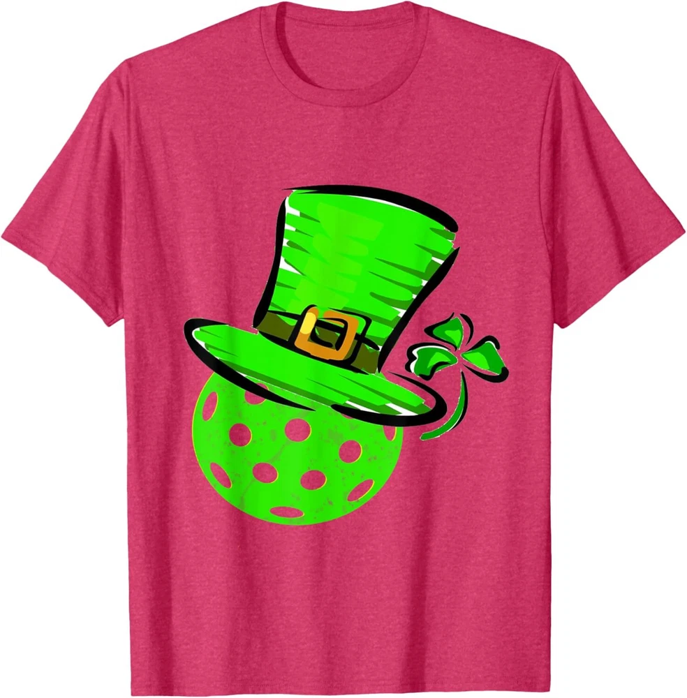 Pickleball St Patricks Day Lucky Irish Pickleball Player T-Shirt Hoodie