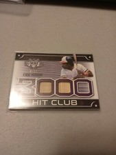 2021 Leaf Lumber Eddie Murray 3000 Hit Club Dual Game Used Bat #D 9/12